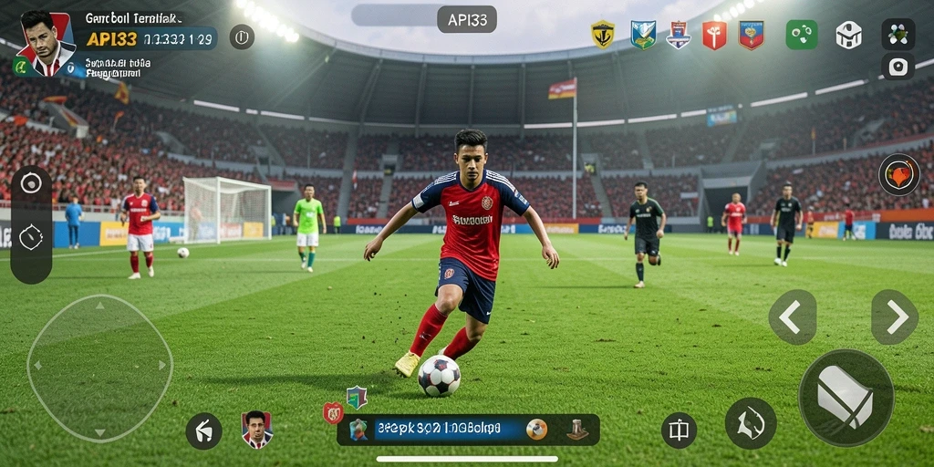 Tampilan gameplay yang menegangkan dan mendebarkan di API33.