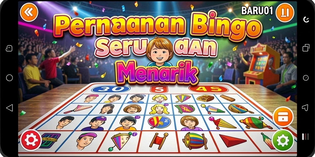 Tampilan gameplay Bingo yang seru dan menarik di BARU01.