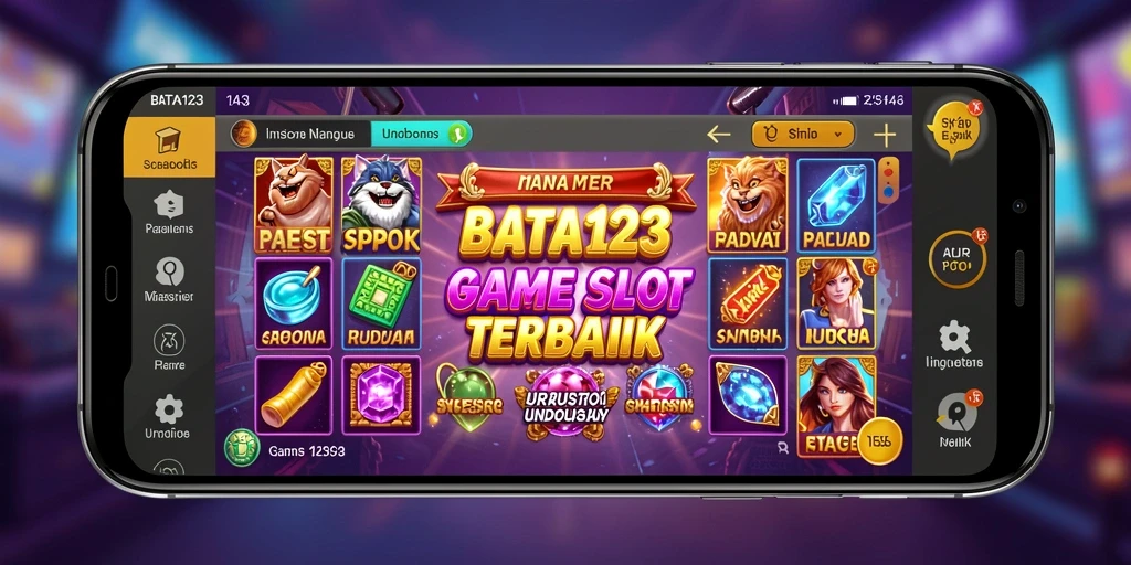 Screenshot BATA123 menampilkan aksi gameplay slot yang seru.