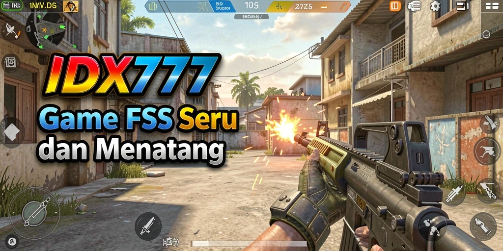 Screenshot menampilkan action gameplay seru di IDX777.
