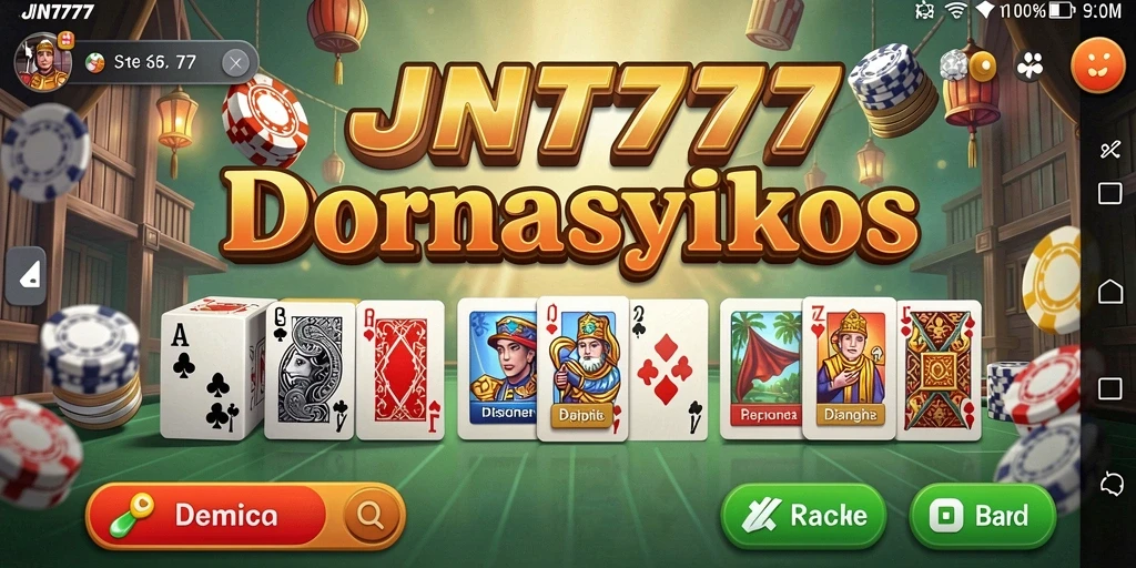 Tampilan gameplay menarik dari JNT777 dengan efek visual yang menakjubkan.