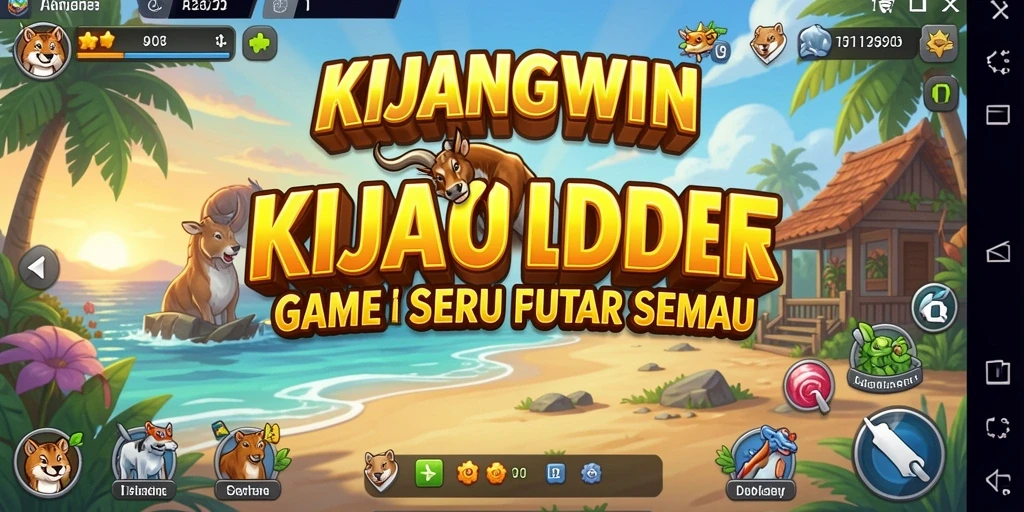 Tampilan gameplay KIJANGWIN yang menarik dan intuitif.