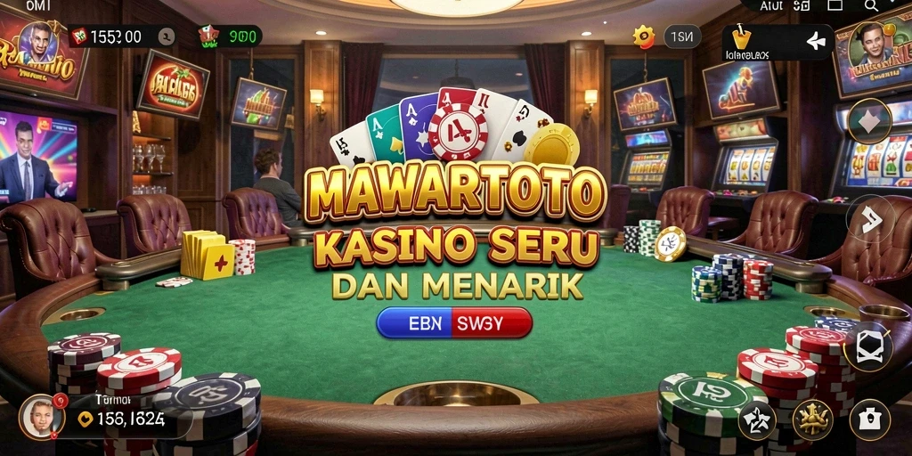 Tampilan gameplay MAWARTOTO yang menakjubkan dan interaktif