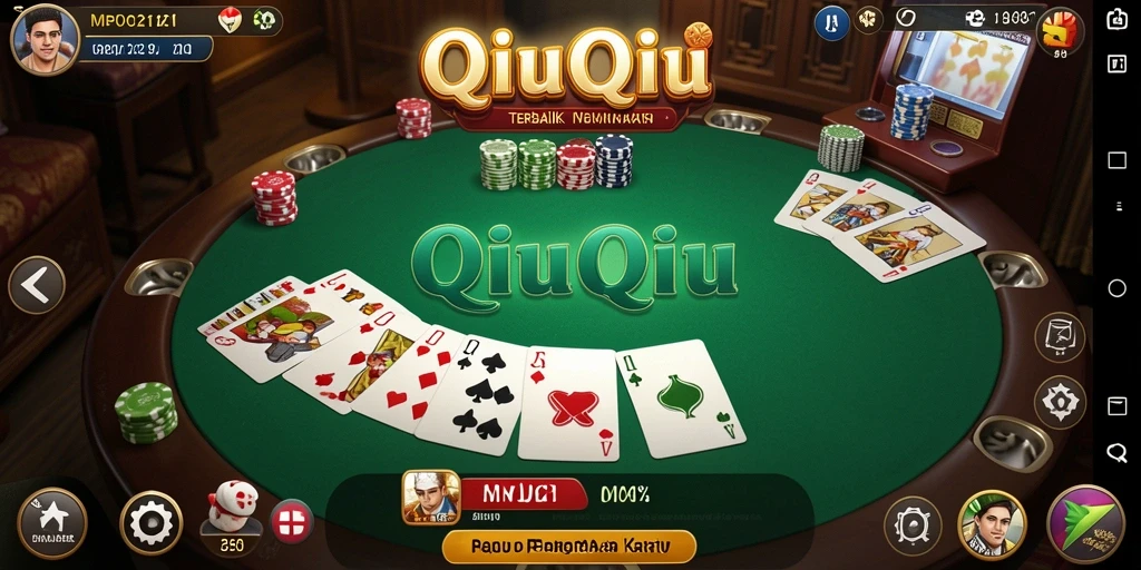 Tampilkan aksi seru dalam permainan QiuQiu dari MPO2121.
